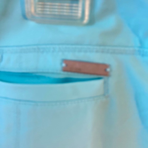 Adidas lightweight mint green skort with ruffle hem - Picture 3 of 6